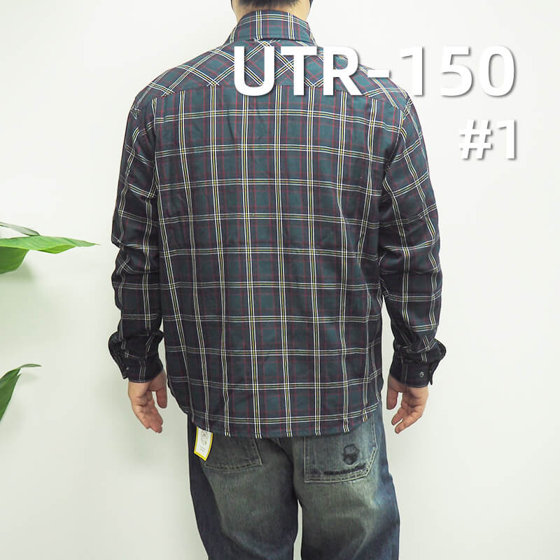 T/R Yarn-Dyed Plaid Fabric | 223g/m² Polyester-Rayon Plaid Fabric | T/R Checkered Fabric | Pants & Casual Shirt Material