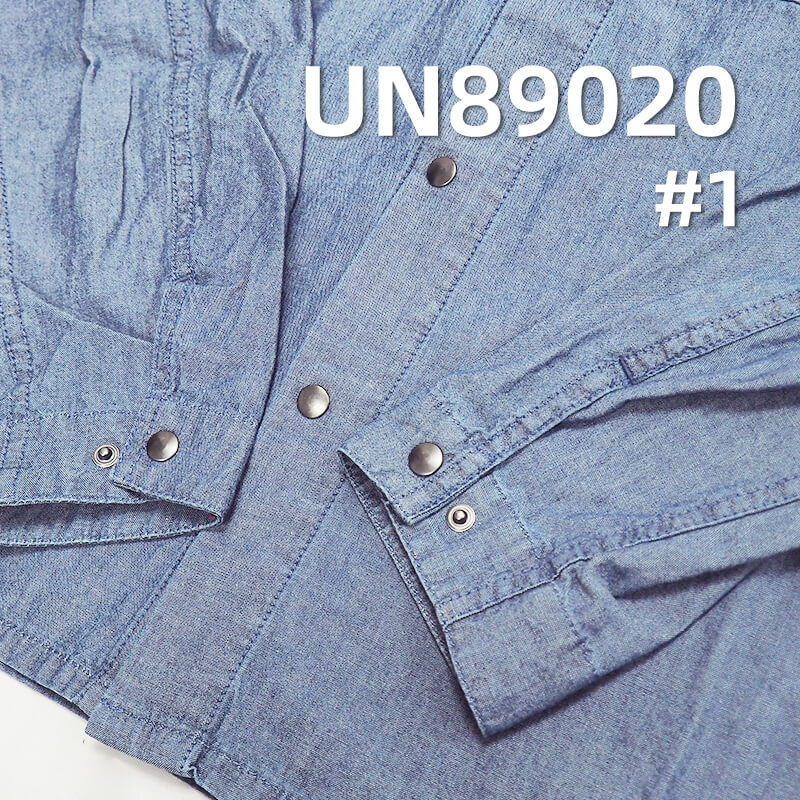 100% Cotton Student Fabric | 6 oz Lightweight Plain Weave Denim | Casual Fabric for Skirts, Pants & Jackets