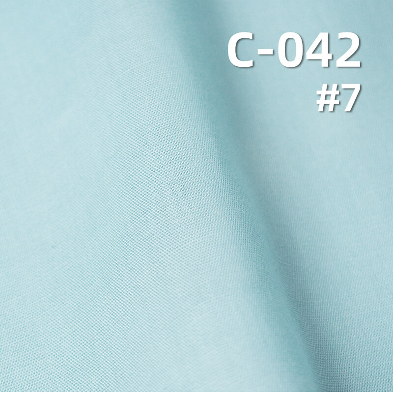100% Cotton Polin Dyed Fabric | 94g/m² Cotton Plain Weave Fabric | Pants, Skirts, Outerwear Fabric