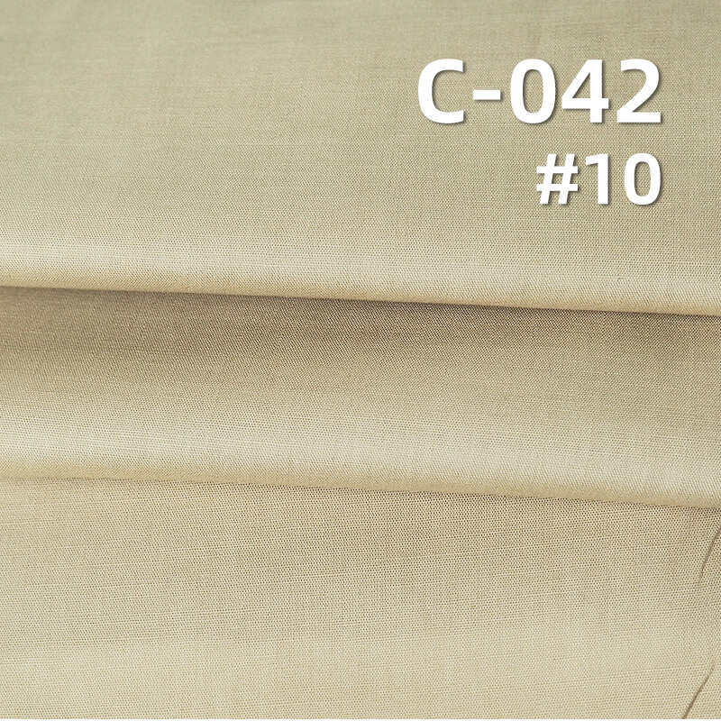100% Cotton Polin Dyed Fabric | 94g/m² Cotton Plain Weave Fabric | Pants, Skirts, Outerwear Fabric