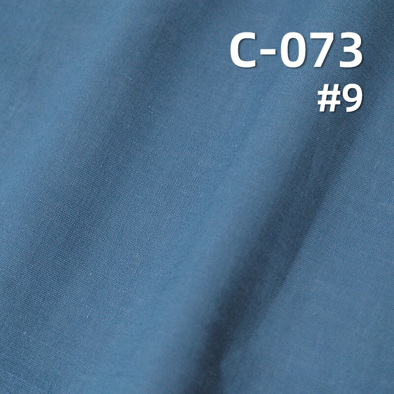 100% Cotton Dyed Fabric | Cross Slub Plain Fabric | 78g/m² Lightweight Slub Cotton Fabric | Skirts, Pants, Shirts Material