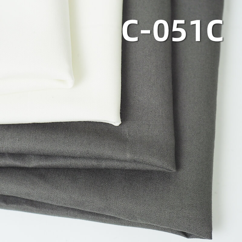 100% Cotton Dyed Fabric | 145g/m² Combed Cotton Peached  Fabric |2/1"S"Twill Fabric for Pants, Skirts, Casual Outerwear Material