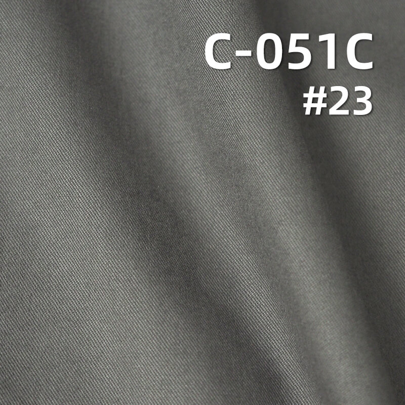 100% Cotton Dyed Fabric | 145g/m² Combed Cotton Peached  Fabric |2/1"S"Twill Fabric for Pants, Skirts, Casual Outerwear Material