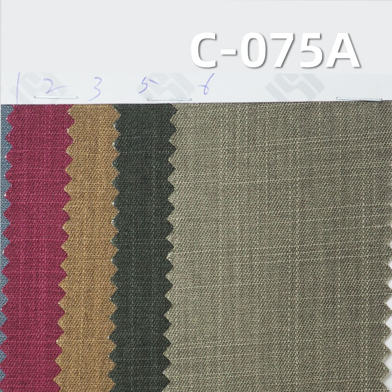 100% Cotton Dyed Fabric | Slub Twill Meterial | 238g/m² Pigment Printed Cotton Fabric for Pants, Skirts, Casual Wear, Sets