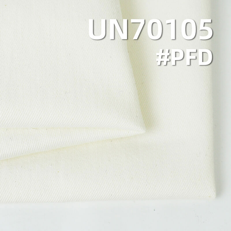 [PFD] Polyester-Cotton Stretch Dyed Fabric | 290g/m²  Twill  Stretch Semi-Bleached Cloth | Pants, Tops, and Suit Apparel Material