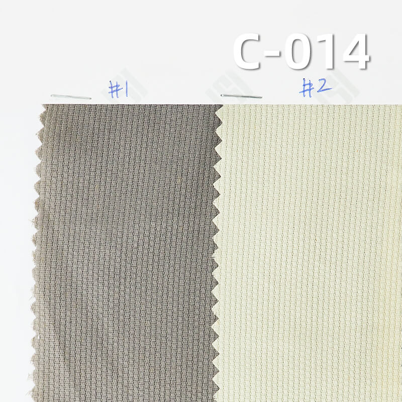 100% Cotton Dyed Fabric | 139g/m² Flat Card Stripes Dyed Fabric | Pants, Skirts, Casual Jackets Material