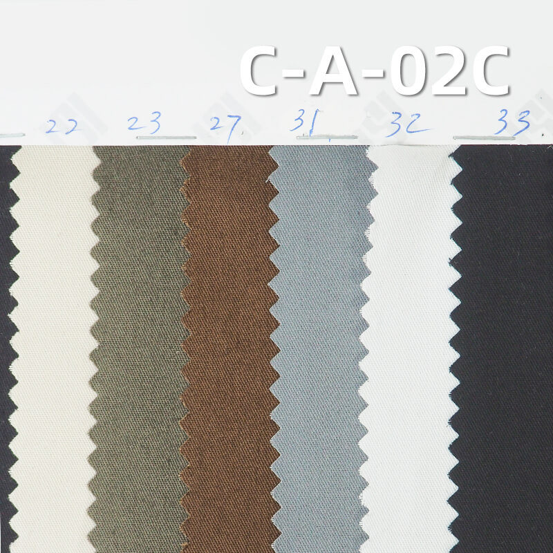 100% Cotton Dyed Fabric | 153g/m² Twill Weave | Multi-color Cotton Fabric | Pants, Skirts, Shirts Material