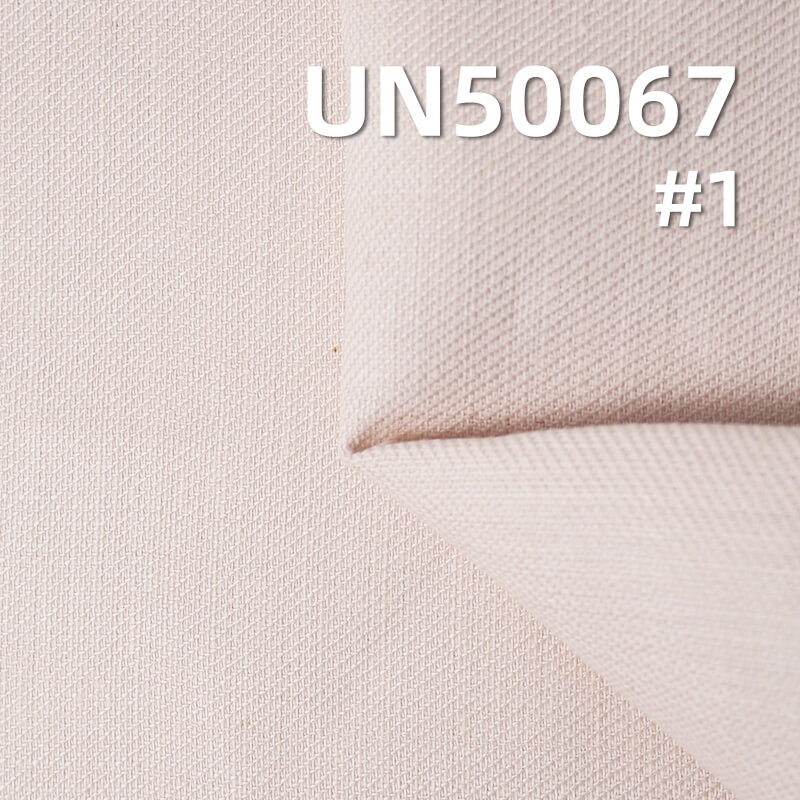 Cotton Linen Dyed Fabric | 147g/m² Cotton Linen Twill Fabric for Pants and Casual Jackets