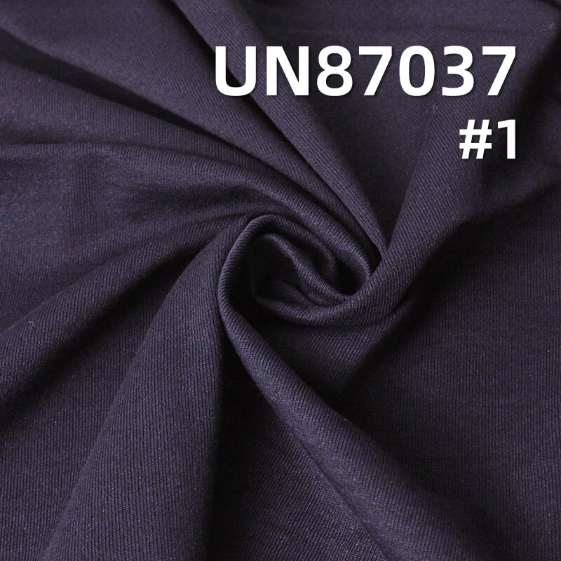 Indigo Knit Denim Fabric | 187g/m2(5.5oz) All-Cotton Knit Denim | Denim Blue Plain Weave Cloth | Stretch Jeans, Denim Skirt, and Top Material