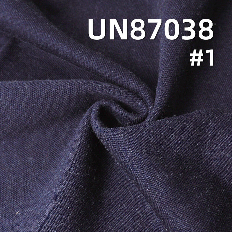 Indigo Knit Denim Fabric | 340g/m2(10 oz) All-Cotton Knit Denim | Denim Blue Sweatshirt Cloth | Stretch Jeans, Sweatshirt, and Outerwear Material