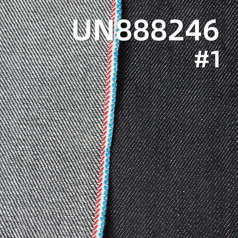 100% Cotton Slub Selvedge Denim | 11.2 oz "Z" Twill Red Ear Denim | Jeans, Skirt, Jacket Fabric