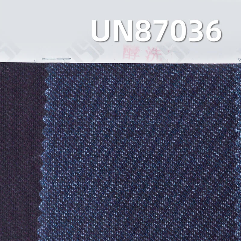 Indigo Knit Denim Fabric | 318g/m2(9.4oz) Cotton-Spandex Knit Stretch | Denim Blue Twill Cloth |Jeans,  Sweatshirt, and Outerwear Material