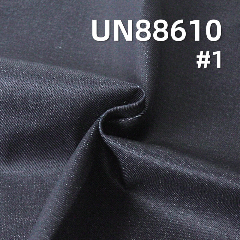 100% Cotton Dark Blue Denim | 9.2 oz Twill-Rope Dyed Fabric | Fabric for Skirts, Shirts