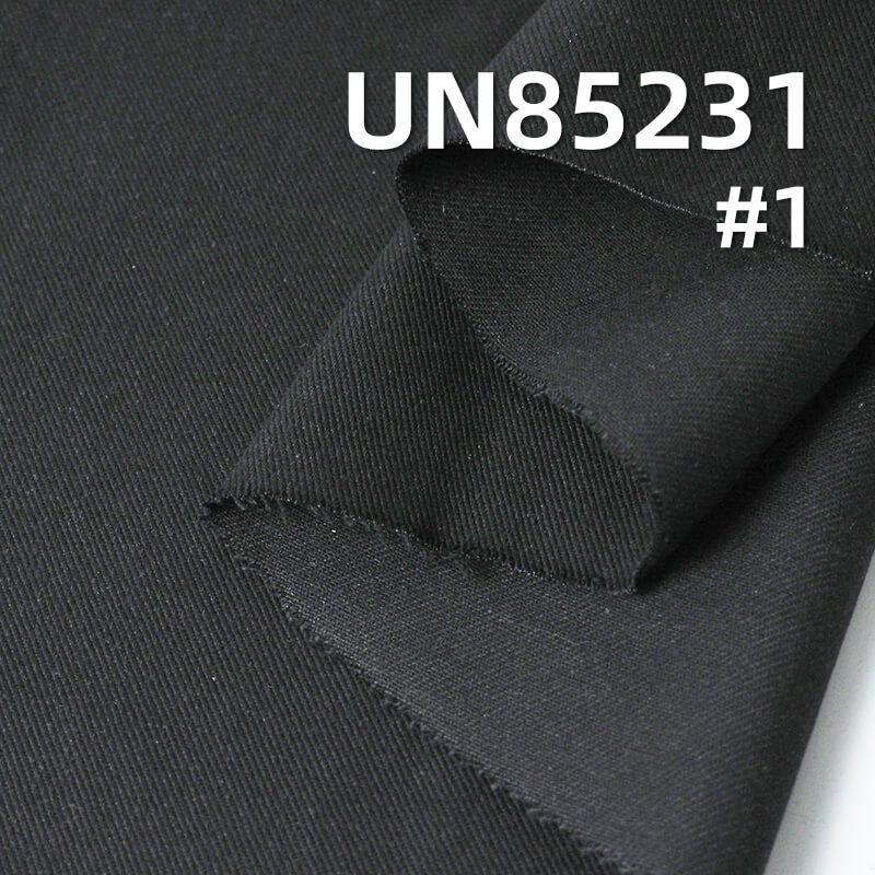 Black-Face Black-Base Denim Fabric | 11.5oz Cotton-Viscose Twill Denim | Jeans, Denim Skirt, and Denim Shirt Material