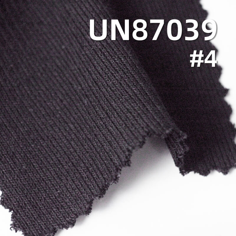 Indigo Knit Denim |  2*2 Ribbed Cloth |320g/m² (9.4oz) All-Cotton Knit Denim Fabric | Stretch Jeans, Skirt and Shirt Material