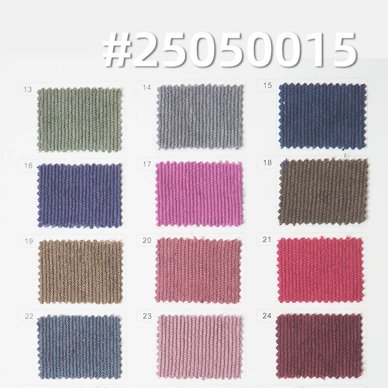 Stretch Corduroy | 190g/m² Polyester Stretch 16-Wale Corduroy | Hat, Pants, Skirt, and Outerwear Material