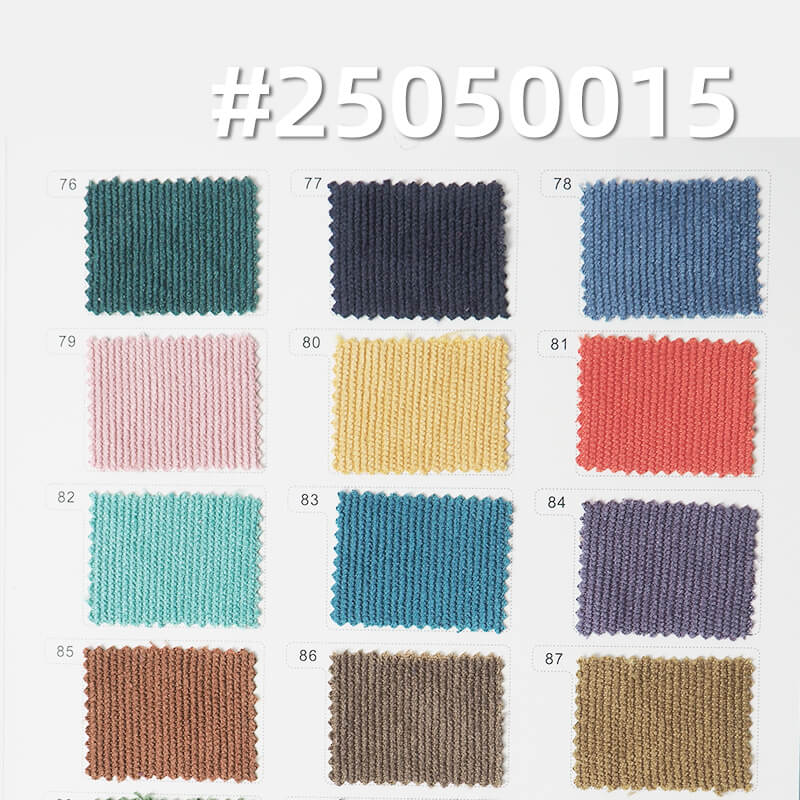 Stretch Corduroy | 190g/m² Polyester Stretch 16-Wale Corduroy | Hat, Pants, Skirt, and Outerwear Material