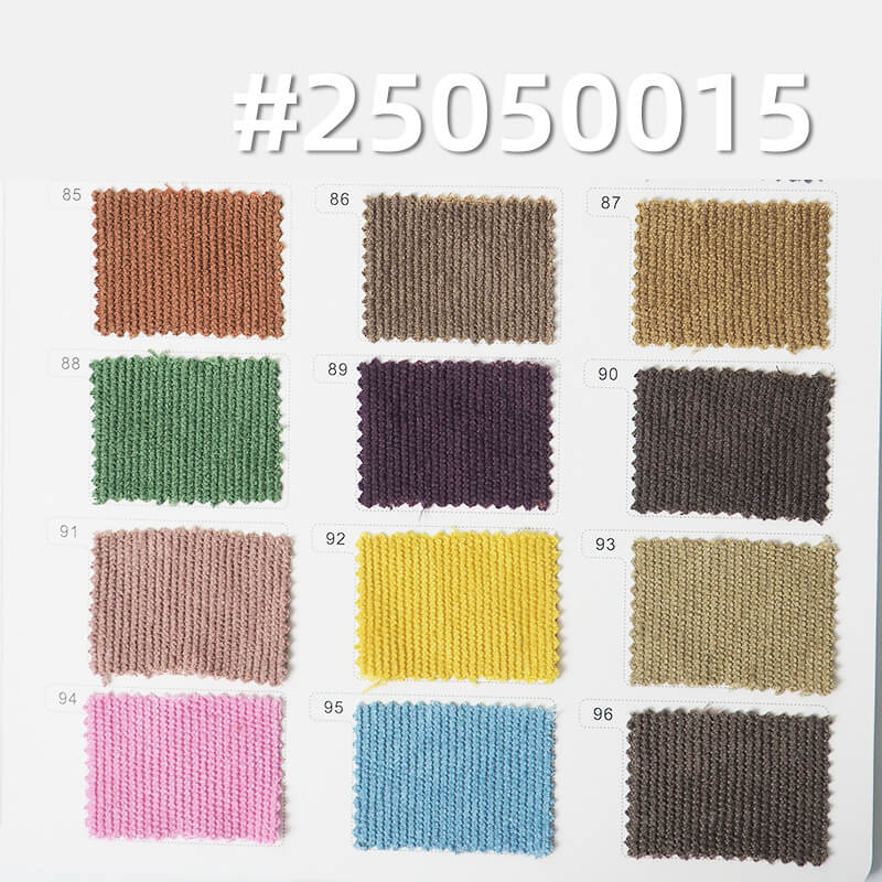Stretch Corduroy | 190g/m² Polyester Stretch 16-Wale Corduroy | Hat, Pants, Skirt, and Outerwear Material