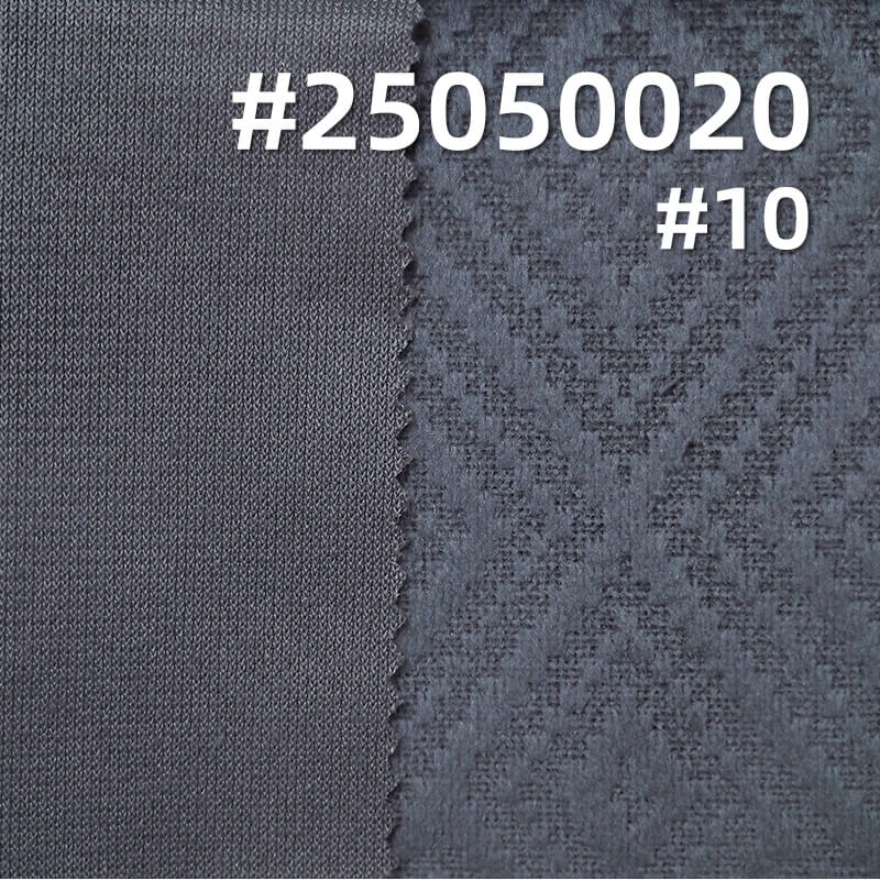 3D Millet Checkered Fleece Fabric | 200g/m² Polyester Warp-Knitted Fleece | Fashionable Suits, Skirt, and Top Material