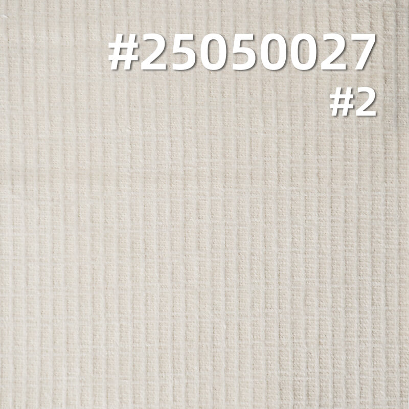 3D World Trade Grid Fleece Fabric | 200g/m² Polyester Warp-Knitted Fleece | Suit, Skirt, and Top Material