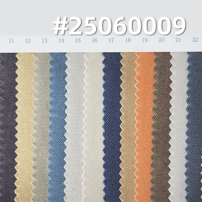 All-Cotton Canvas Fabric | 330g/m² High-Density Washed Canvas |  21s Yarn 3*3 | Bag, Shoe, and Apparel Material