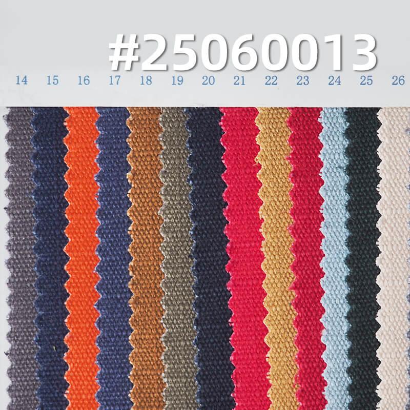 100% Cotton Checkered Canvas (470g/m2) | 12oz Full Process Gingham Canvas for Bags, Apparel & Footwear