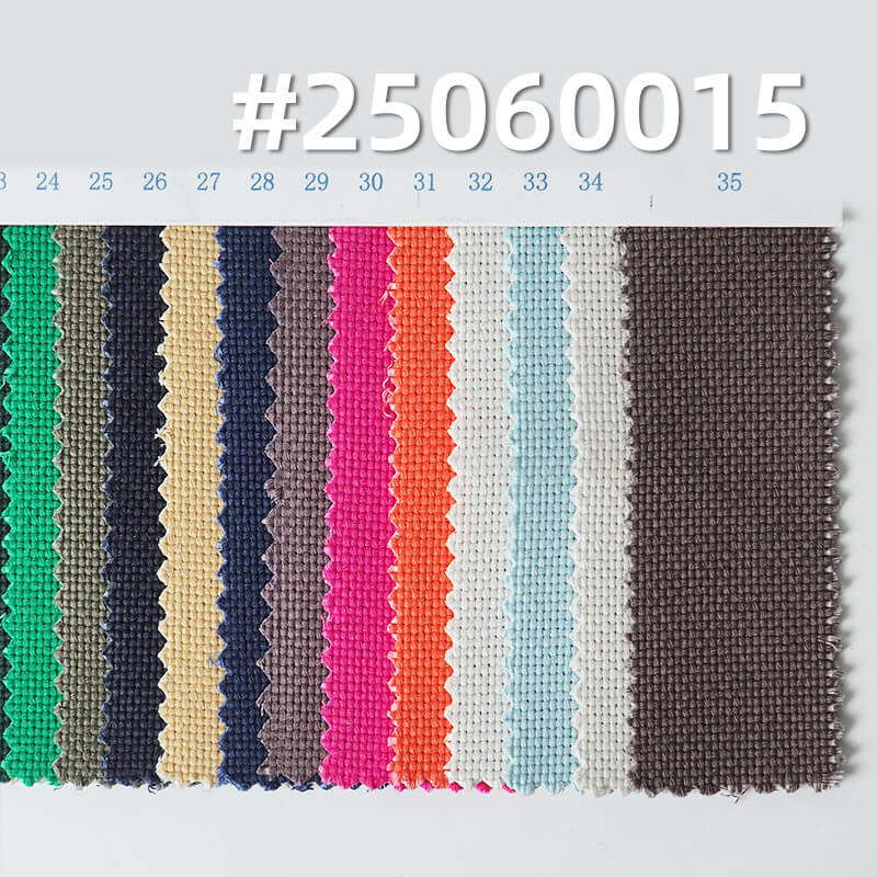 100% Cotton Matting Canvas (550g/m2) | Full Process 10-Ply Plain Dyed Fabric for Bags & Apparel