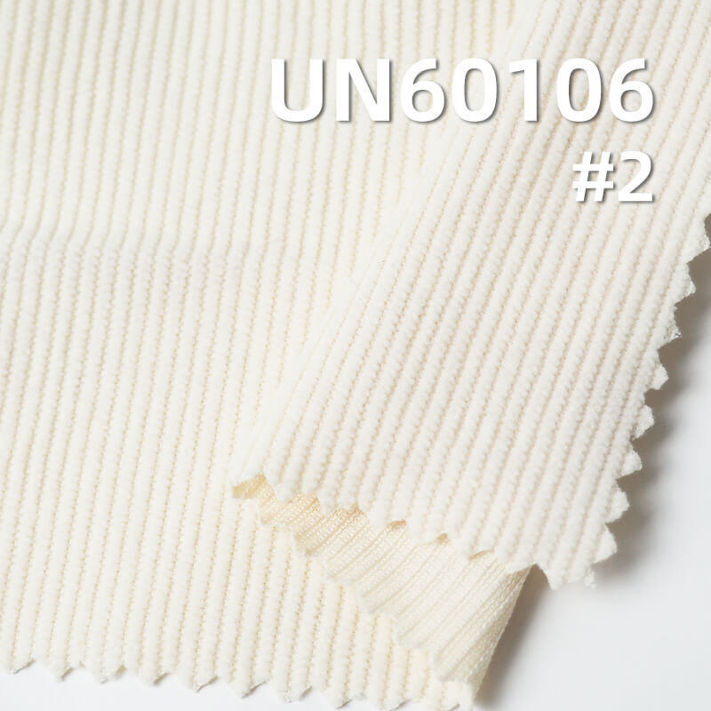 Wash-Free High-Stretch Corduroy | 260g/m² Polyester 14-Wale Straight-Stripe Corduroy | Hat, Pants and Outerwear Material