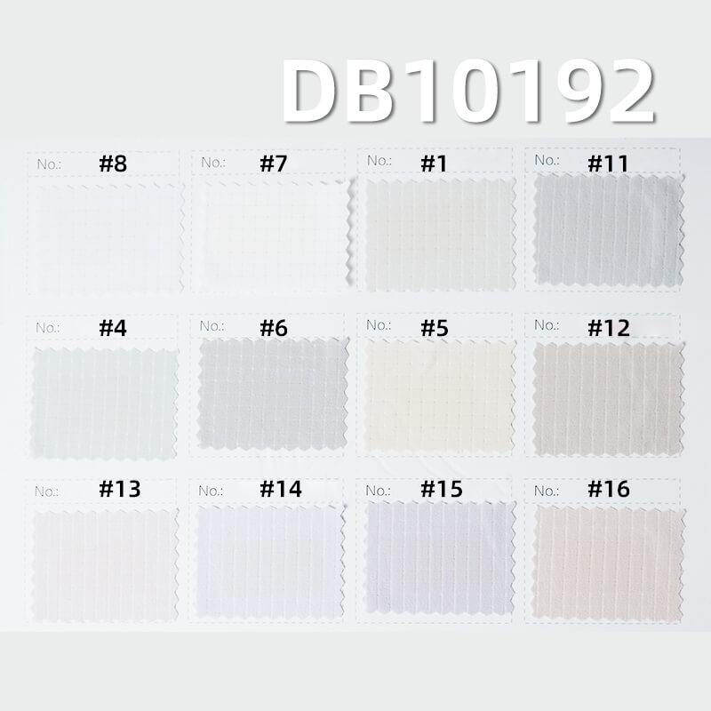 Ice Cool 0.4cm Grid Crinkle Fabric (105g/m2) | Nylon Butterfly Mesh for Outdoor Sportswear & Fitness Apparel | Cooling Fabric