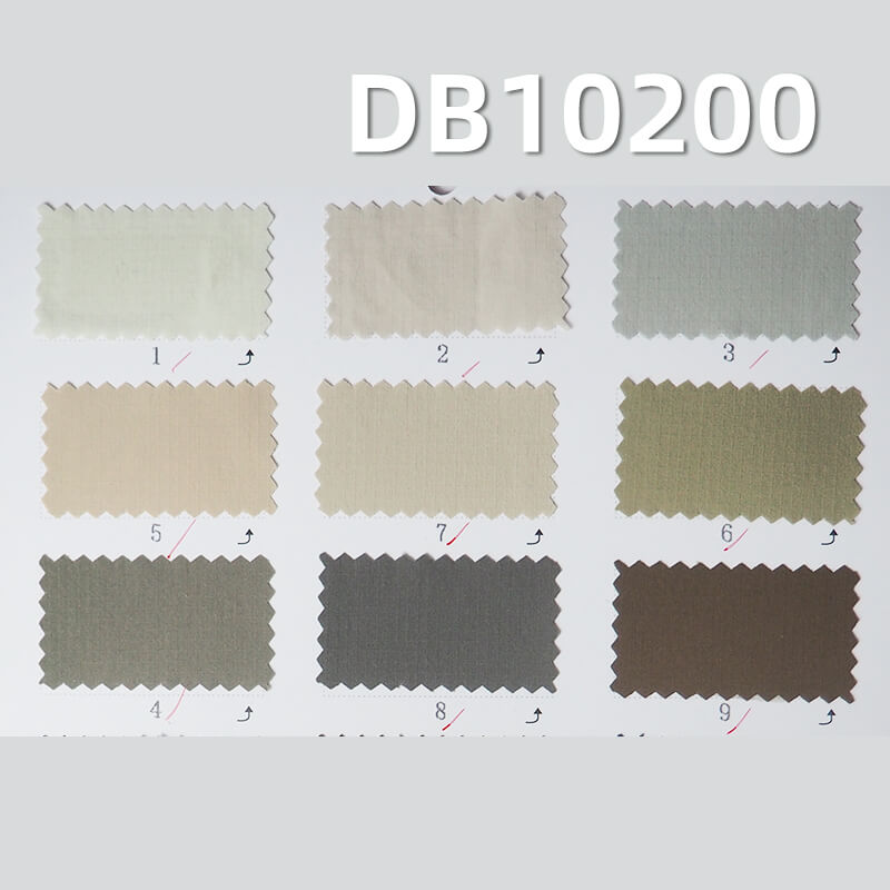 Polyester T8 High-Stretch Dyed Fabric (110g/m2) | 0.2MM Rib-stop | for Casual Pants & Outdoor Sportswear