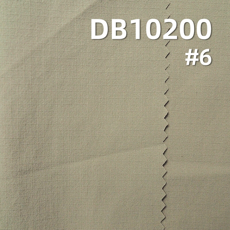 Polyester T8 High-Stretch Dyed Fabric (110g/m2) | 0.2MM Rib-stop | for Casual Pants & Outdoor Sportswear