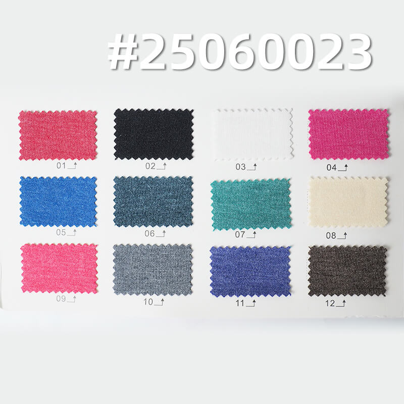 Heather T/R Stretch Jersey | 170 g/m2 Knit Fabric | For T-shirts, Loungewear & Base Layers