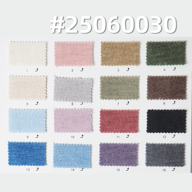 Stretch Twill Knit Fleece | 280g/m2 Midweight Brushed Fabric | for Hoodies, Jackets & Joggers