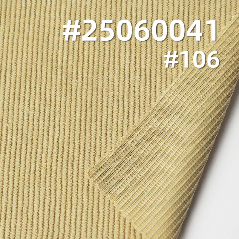 Microfiber 11-Wale Warp Knit Corduroy | 210g/m2 Polyester Fabric | for Pants, Skirts & Jackets