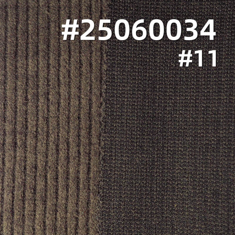 380g/m2 Heavyweight Brushed Knit | Double-Sided NTR Stretch Fabric with Cashmere-like Feel