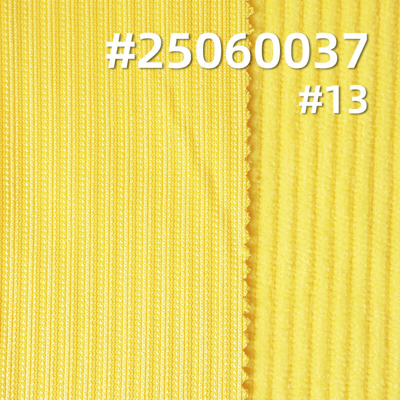 Soft Microfiber Corduroy Fabric | 8 Wale Warp-Knit Stretch Polyester | 220g/m2 for Pants, Skirts, Jackets