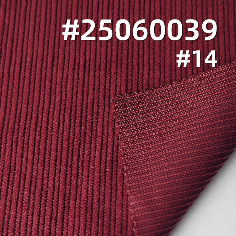 High Stretch Mixed Wale Corduroy | 16W Warp-Knit Fabric | 280g/m2 for Fall/Winter Trousers & Skirts