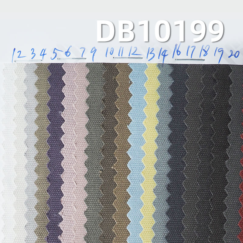 Washed Polyester Cotton-Feel Fabric (290g/m2) | Like-Cotton Chevron for Casual & Workwear Pants