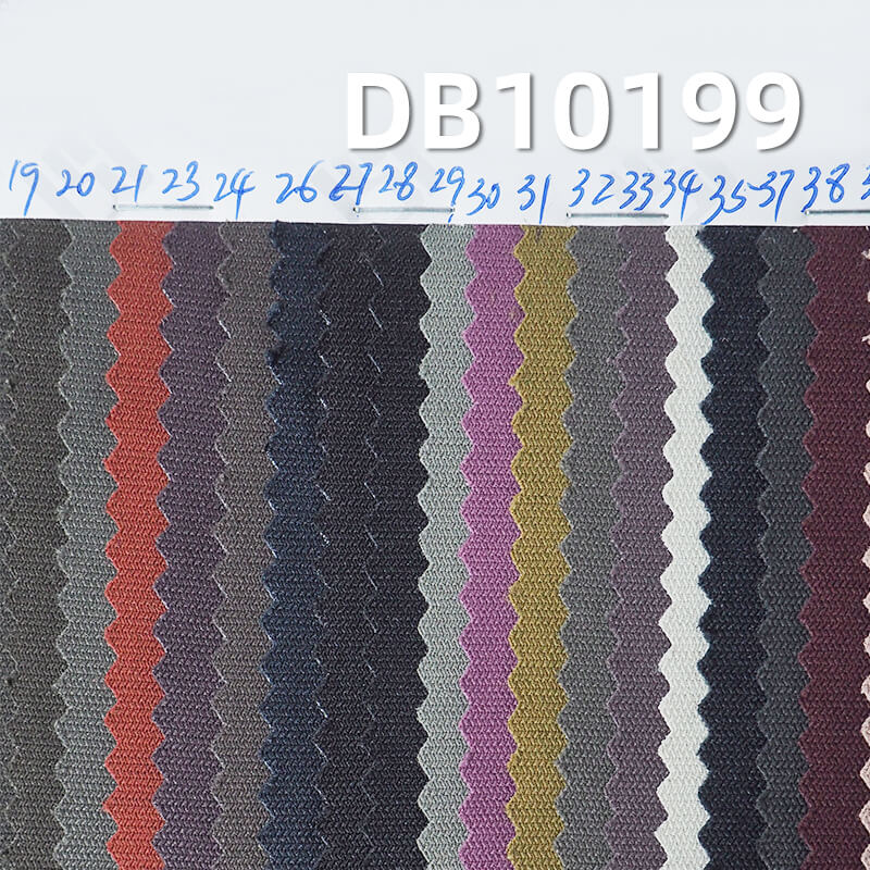 Washed Polyester Cotton-Feel Fabric (290g/m2) | Like-Cotton Chevron for Casual & Workwear Pants