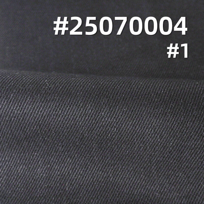 Yarn-Dyed Denim Fabric | 14.1oz Heavyweight Black/Black Denim | Sulphur Black Dye | Bleachable & Garment Washable