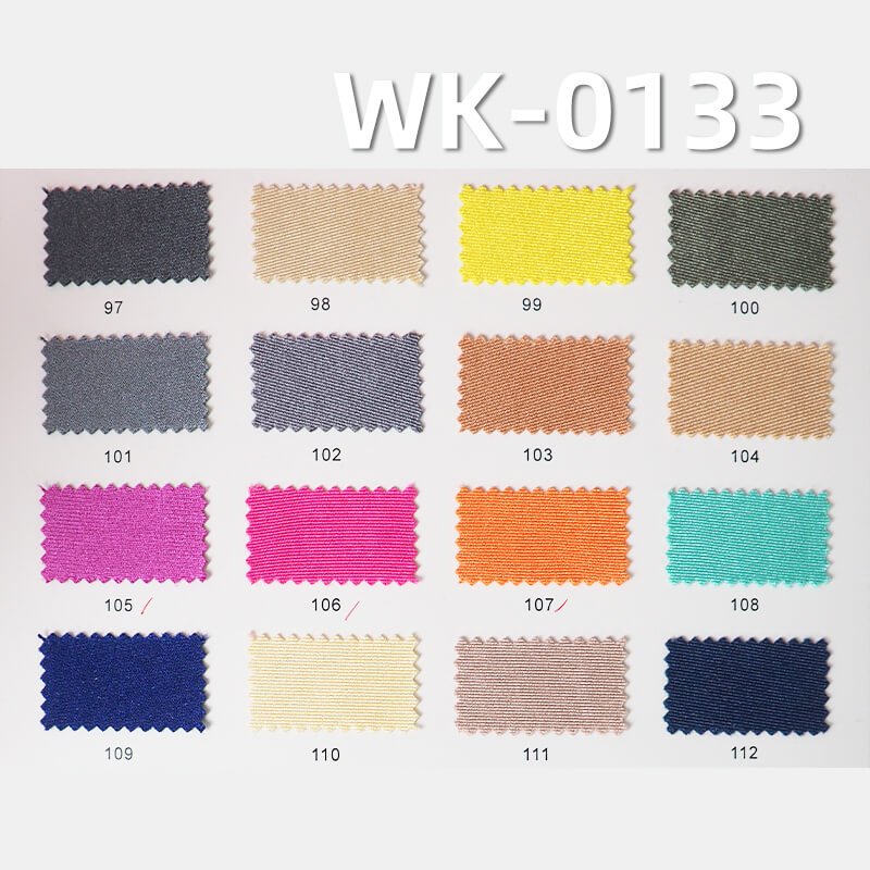 Shiny Polyester Spandex Tricot | 180g/m2 4-Way Stretch Fabric for Swim, Yoga & Activewear