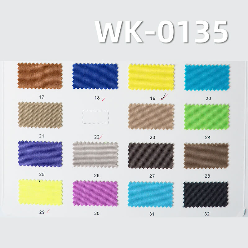 Warp Knit Tricot Fabric | 180g/m2 Matte Polyester Spandex | 4-Way Stretch Knit | Activewear Swimwear Yoga Fabric