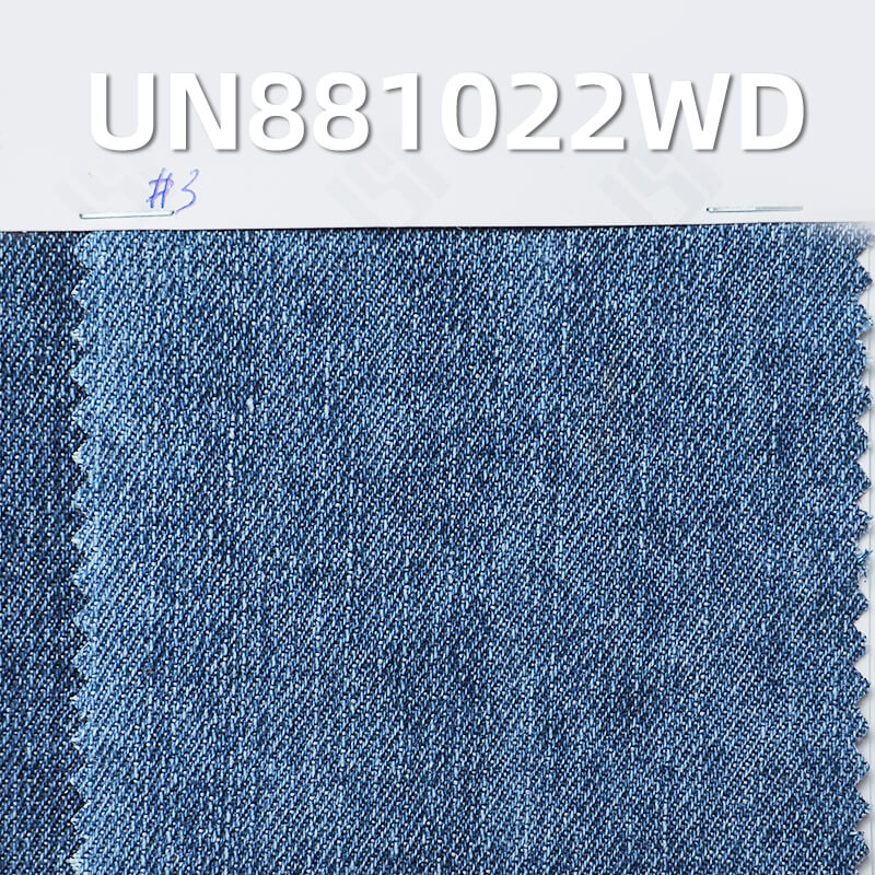 Washed Denim Fabric | 10.2oz Cotton Rayon Slub Twill | RHT for Denim Shirts & Skirts