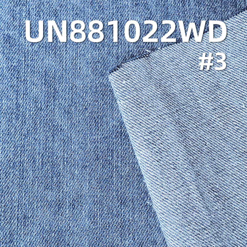 Washed Denim Fabric | 10.2oz Cotton Rayon Slub Twill | RHT for Denim Shirts & Skirts