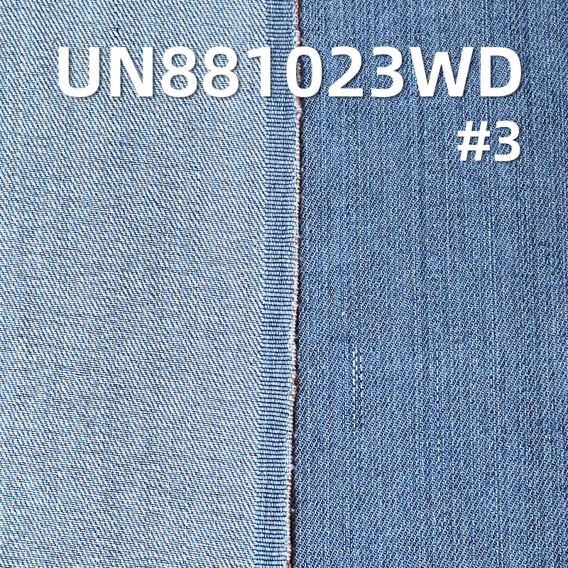 Rinsed Denim Fabric | 9.9oz Cotton Rayon Slub Twill | Lightweight for Shirts & Skirts