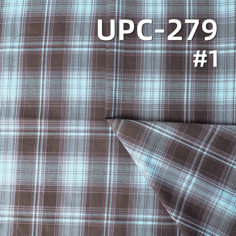 Preppy Style Plaid Fabric | 126g/m2 Lightweight Rayon Blend | Yarn Dyed Shirting & Skirt Fabric