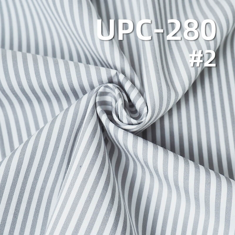 Yarn-Dyed 100% Cotton Stripe | 130g/m2 Lightly Brushed Plain Weave | Fabric for Shirts, Skirts & Pants