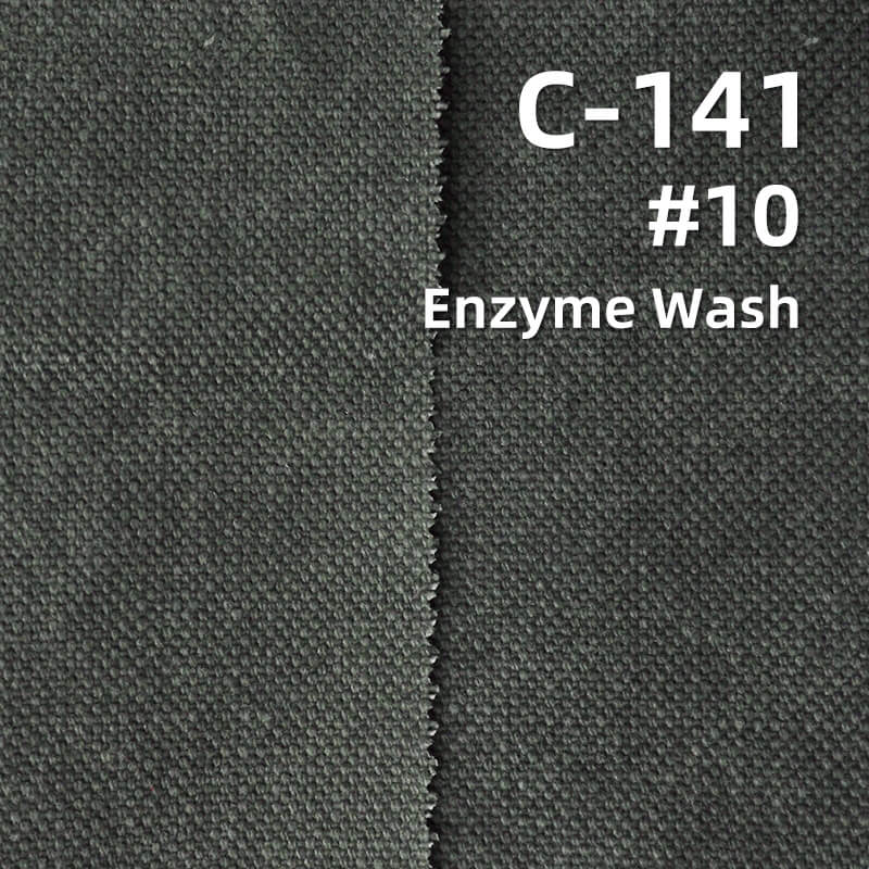 Heavyweight Piqué Canvas | 340g/m2 with Washable Fade Effect | 100% Cotton Fabric for Bags, Pants & Jackets