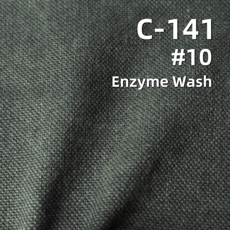 Heavyweight Piqué Canvas | 340g/m2 with Washable Fade Effect | 100% Cotton Fabric for Bags, Pants & Jackets