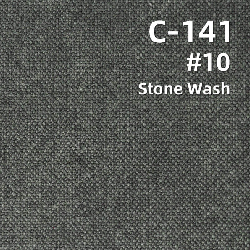 Heavyweight Piqué Canvas | 340g/m2 with Washable Fade Effect | 100% Cotton Fabric for Bags, Pants & Jackets